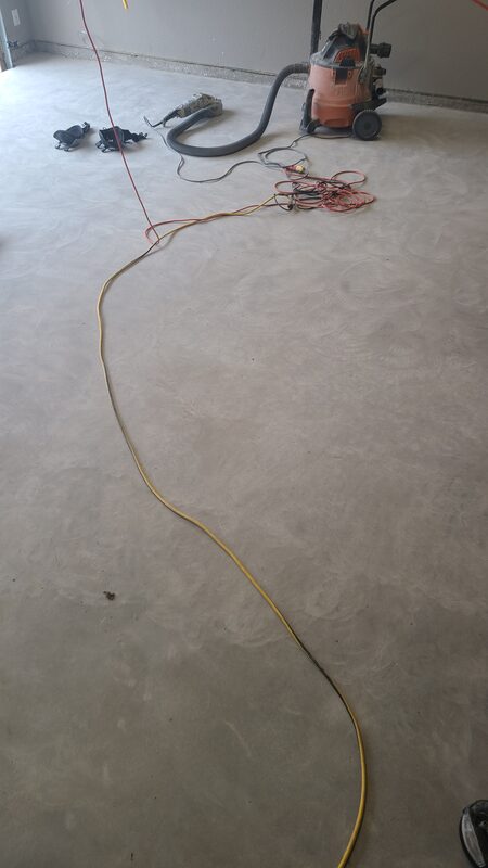 Flake epoxy garage floor Burleson TX